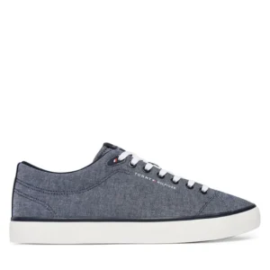 tommy hilfiger scarpe sportive th hi vulc core low chambray fm0fm05818 blu 0000305781635